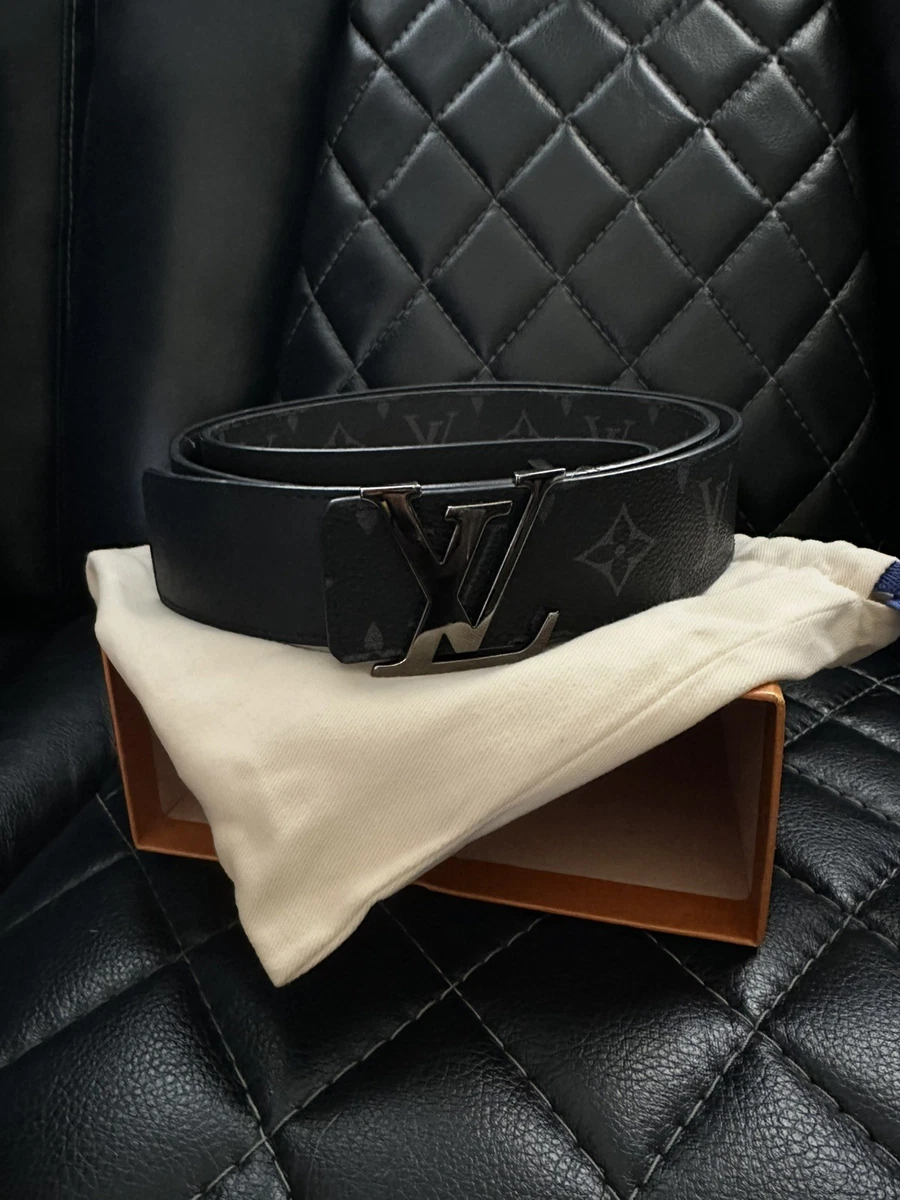 Louis Vuitton Black Belts for Men for sale | eBay