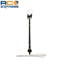 Woodland Scenics O Street Lights Double Lamp Post 2 WOOJP5648