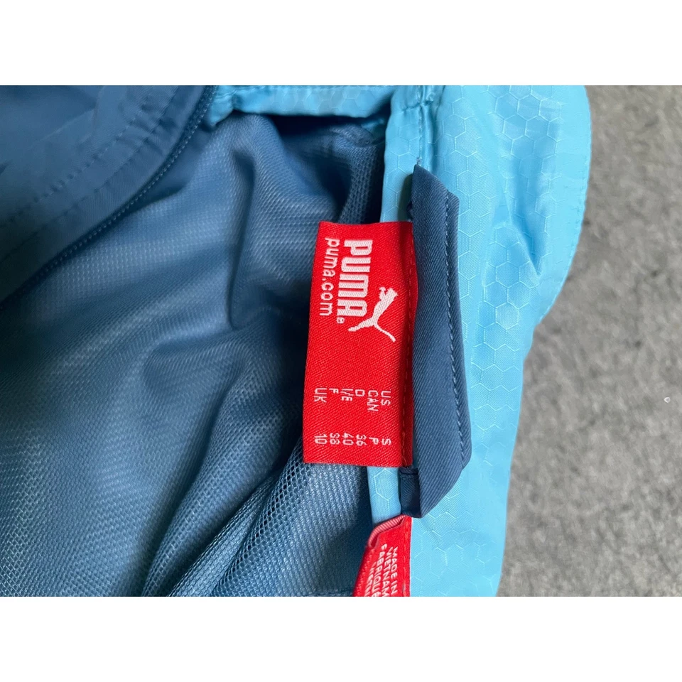 Puma Golf Wind Vest Womens Small Stellar Blue Sleeveless Full Zip Sportswear NEW - Image 2 of 4