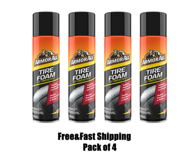 #ad Armor All Tire Foam Automotive Protectant Foam 8956857 20 Oz PACK OF 4 $19.88