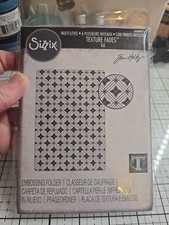 Sizzix Multi Level A6 Vault Diamonds Embossing Folder Tim Holtz
