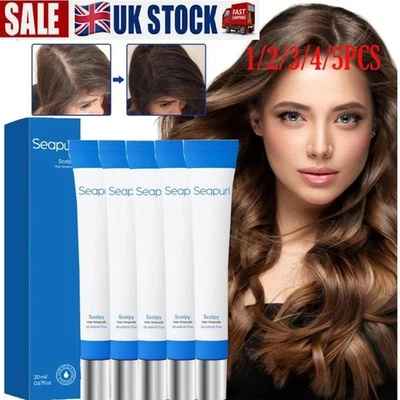 SEAPURI Scalpy Hair Growth Treatment Serum for Hair Loss and Thinning Hair | Cooling