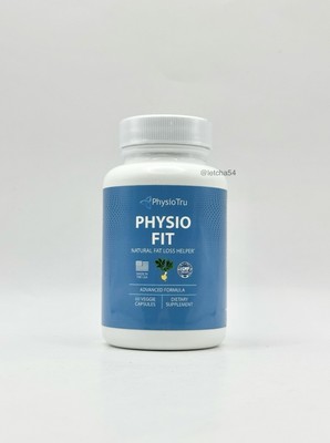 PhysioTru Physio Fit Natural Fat Loss Helper (60 Veggie Capsules) New & Sealed