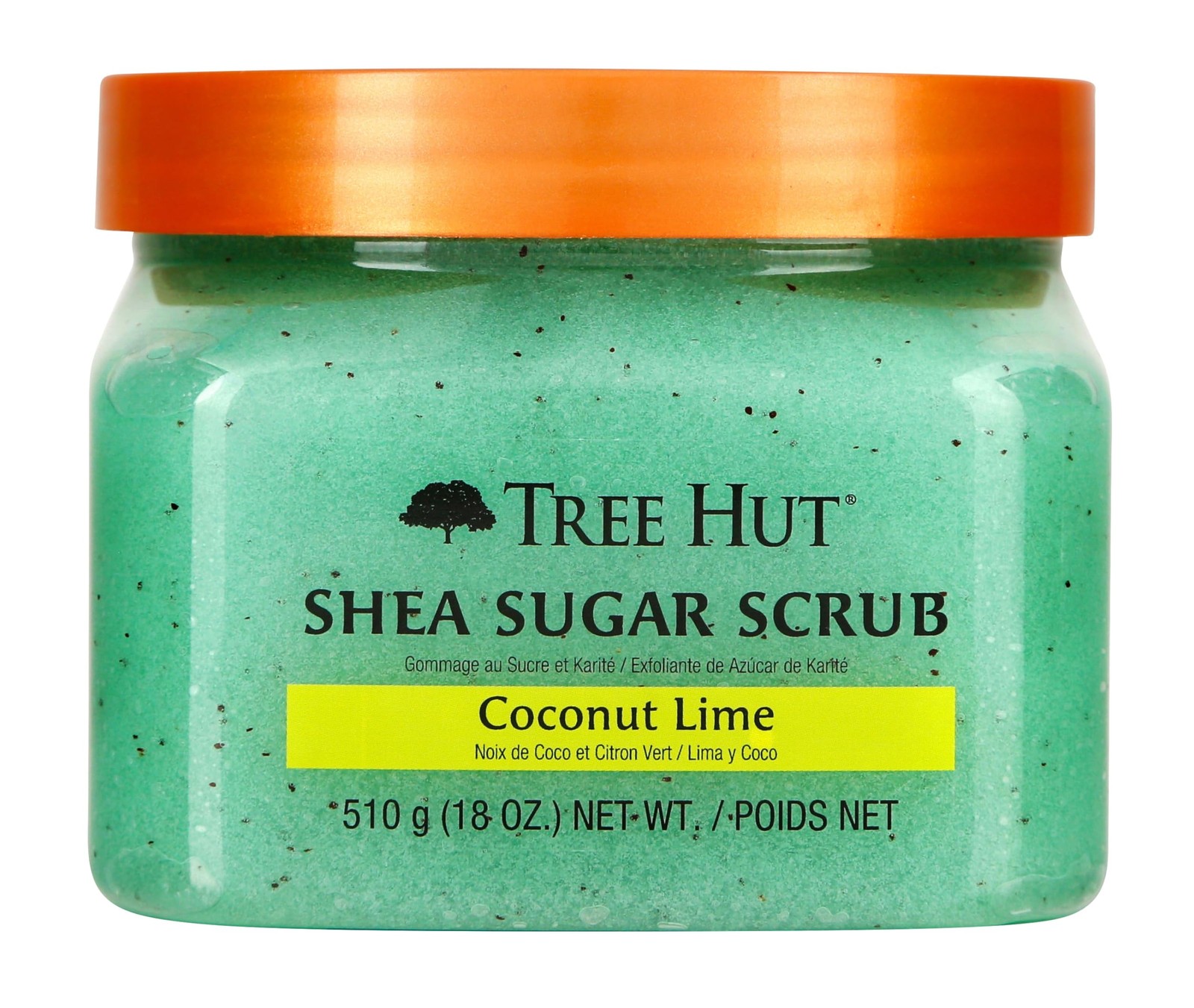 Tree Hut Shea Sugar Body Scrub Coconut Lime 18 oz 18 Ounce (