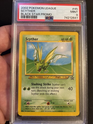 Scyther graded PSA 9 for sale on eBay
