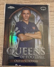 2023-24 Topps Chrome Uefa Women's Champions League QOF Olivia Schough #QF-14