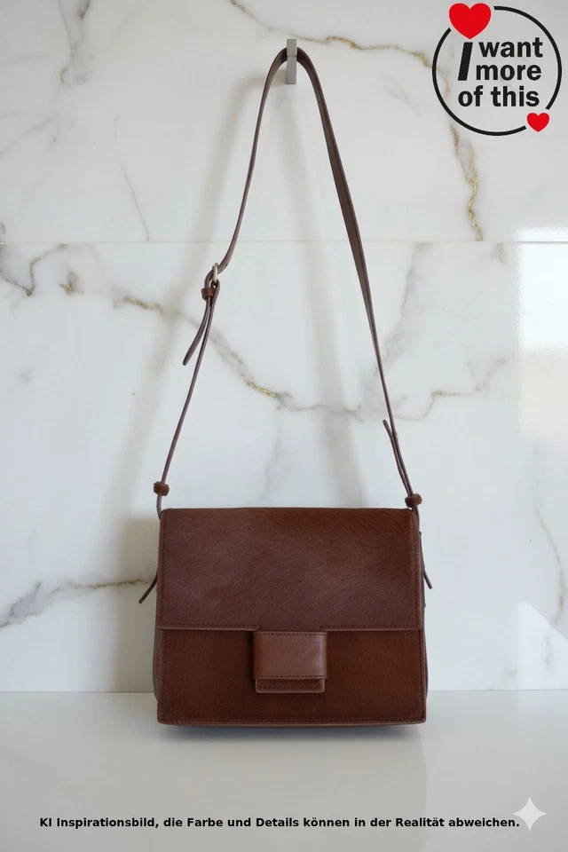 Massimo Dutti · Tasche Bag · Echtes Leder Rind Leather Fell · Todschick - Bild 1 von 4