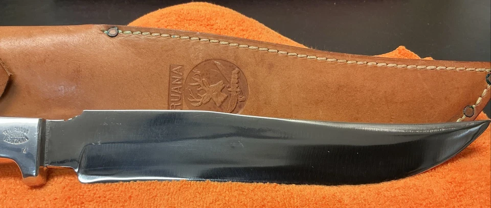 Нож Ruana Bonner Montana 27C с ножнами сделано в США, Randall Cooper Gerber - Изображение 3 из 4