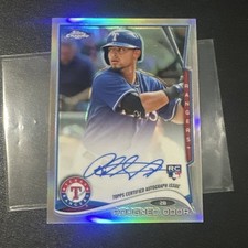 Topps 2014 Chrome Rookie Autographs Refractor #RO Rougned Odor /499 Rangers
