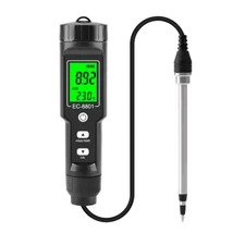 EC-8801BB Digital Waterproof Soil Tester, Conductivity Meter, Sensor, Earth Anal