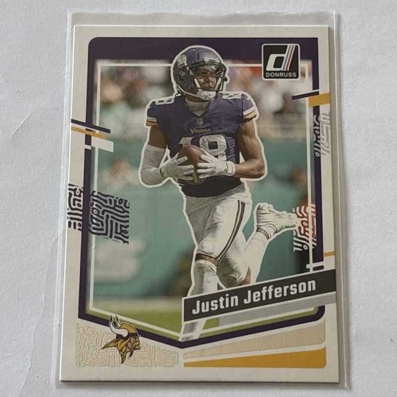 2023 Panini Donruss - Justin Jefferson #196 Vikings