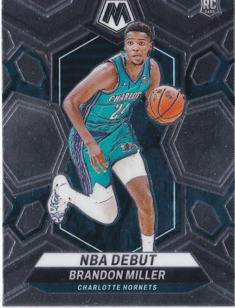 BRANDON MILLER NBA DEBUT ROOKIE MOSAIC BASKETBALL NBA 2023-24