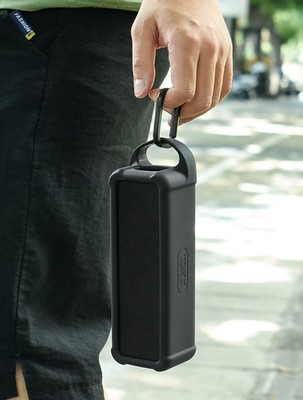 Portable Silicone Cover with Handle and Carabiner for Anker For Soundcore 2