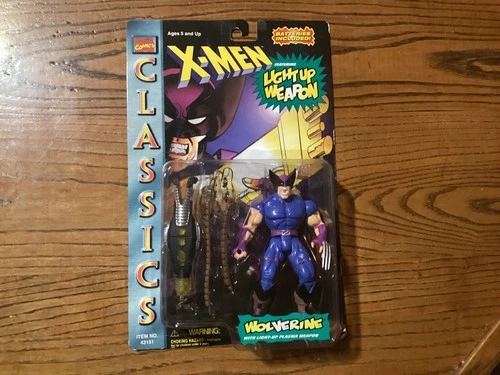 X-Men Classics Wolverine Stealth Light Up Weapon Marvel 1996 #43151 NEW Vtg