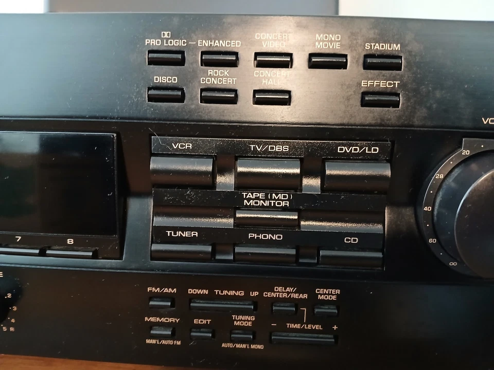 Yamaha R-V702 Natural Sound 5.1 AV Receiver Tested & Works See Video,Pic's,Read - Image 4 of 4