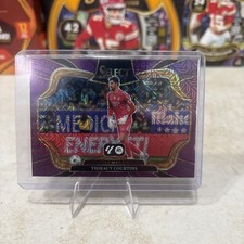 2025-26 Panini Select Laliga Thibaut Courtois Purple Prizm Field Level