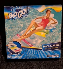 Kool Lounge 65x35 inflatable pool float Bestway H2O Go! Comfy 2021 New