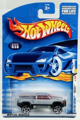 Hot Wheels Mega Duty 2001 First Editions Series - 52715 NRFP Gray/Black 1:64