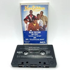 NEW EDITION Cassette Tape 80s Soul MR TELEPHONE MAN BOBBY BROWN BELL BIV DEVOE