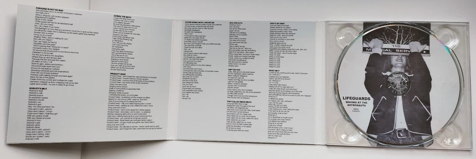 LIFEGUARDS Waving At The Astronauts CD USA Robert Pollard Guided By Voices Cure - Bild 4 von 4