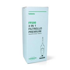 Sacchetti Vorwerk Folletto Vk 200 Filtrello Premium Originale 01141- 57920 51377