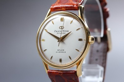 Orient Star Dynamic SFLEX NW01-A0 21J Manual Mens Watch NEAR MINT From JAPAN