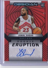 2024-25 Panini Obsidian - Rookie Eruption Autographs Jamal Shead #REA-JML