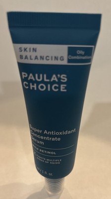 PAULA S CHOICE   Super Antioxidant Concentrate Serum w/ Retinol 1 oz FULL SIZE