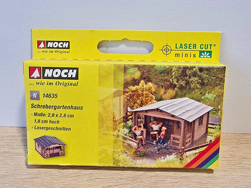 (6549) Todavía N 14635 Schrebergartenhaus corte láser nuevo y embalaje original | Zustand: Neu