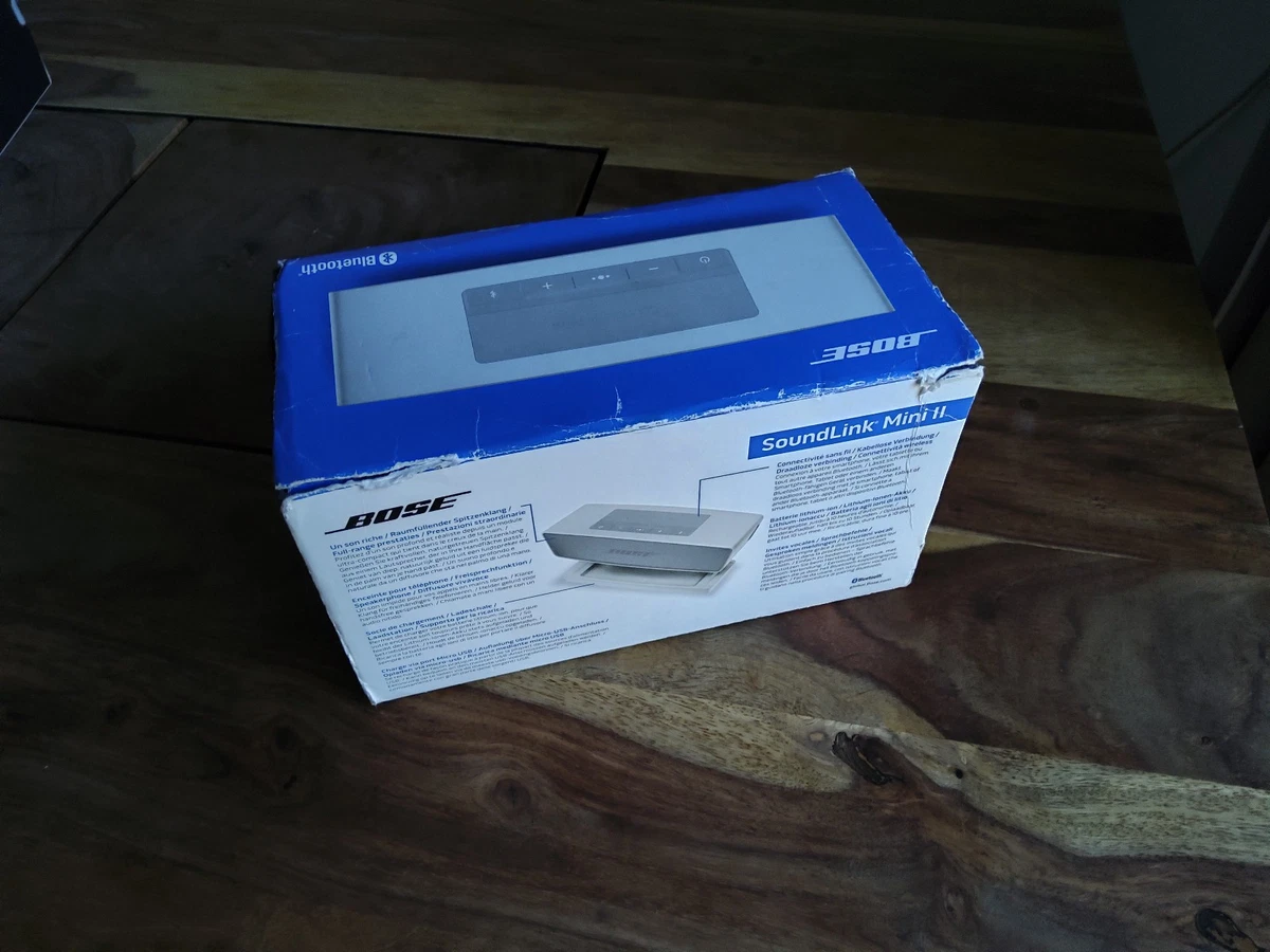 OVP + Anleitungen + Inlay für die Bose Soundlink Mini 2 Box Verpackung