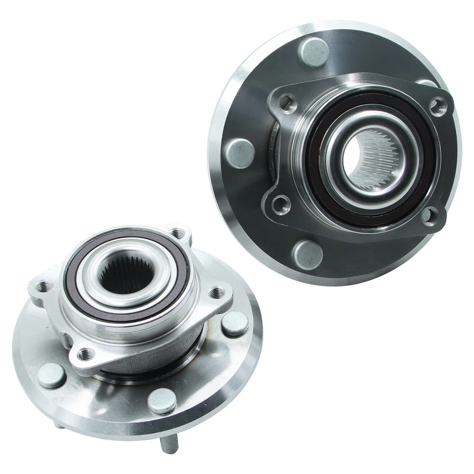Pair (2) Front Wheel Bearing and Hub Assembly for 2009-2020 Dodge Journey 5 Lugs Foto 2 de 4