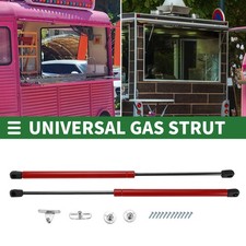 2Pcs Supporti Sollevamento Supporto Sollevamento Shock 20"/510mm 30lb/135N Rosso