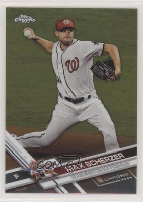 2017 Topps Chrome Update Target Exclusive All-Star Max Scherzer #HMT65 3d5