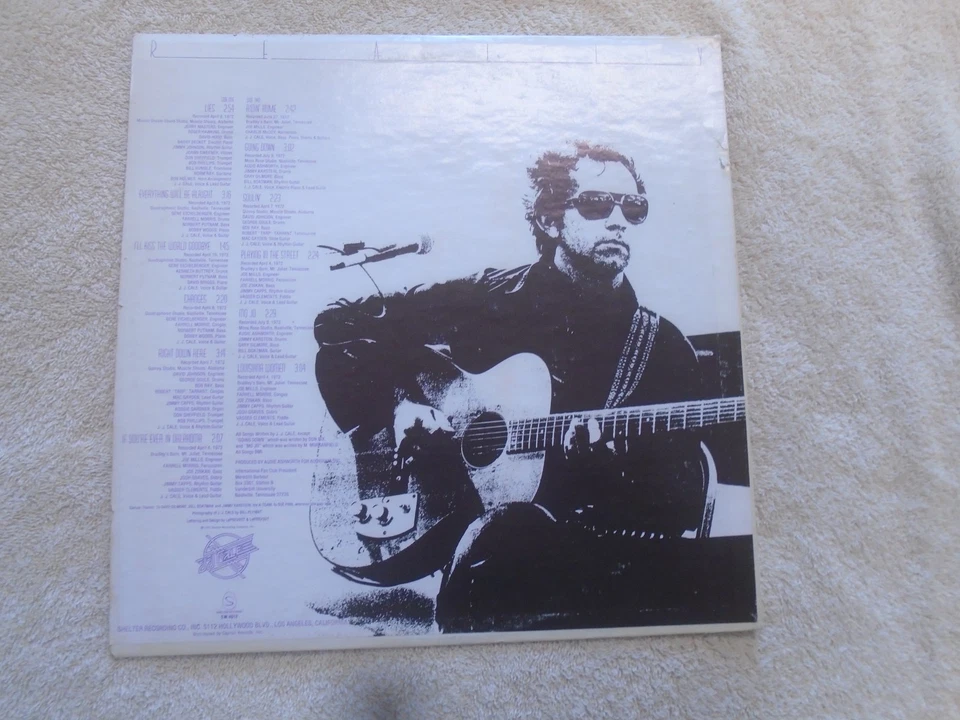 JJ CALE Really '72 Shelter LP A Team VG+ - Image 2 of 4