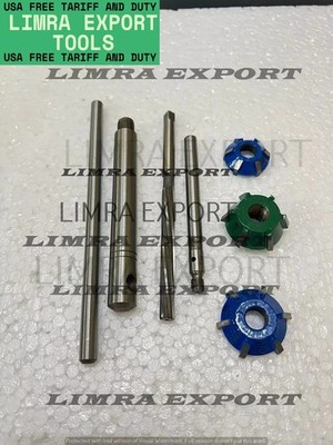 CARBIDE TIPPED VALVE SEAT CUTTER SET 2.250 30-45-60-75 DEG