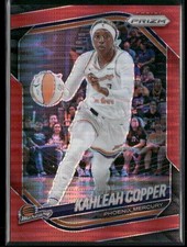2025 Panini Prizm WNBA #62 Kahleah Copper Red Pulsar Prizms #/299