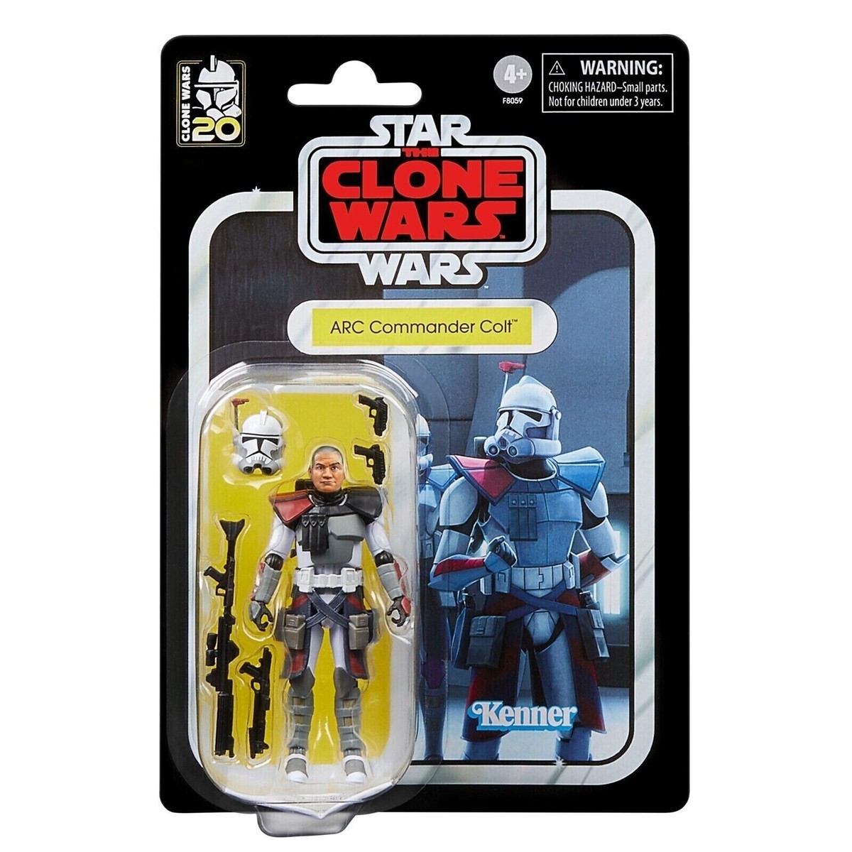 HASBRO STAR WARS VINTAGE COLLECTION CLONE WARS ARC COMMANDER COLT
