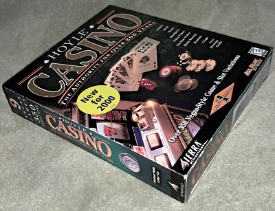 Hoyle Casino Games Big Box NEW/SEALED PC/Computer Software 9 Poker/Slots/Craps