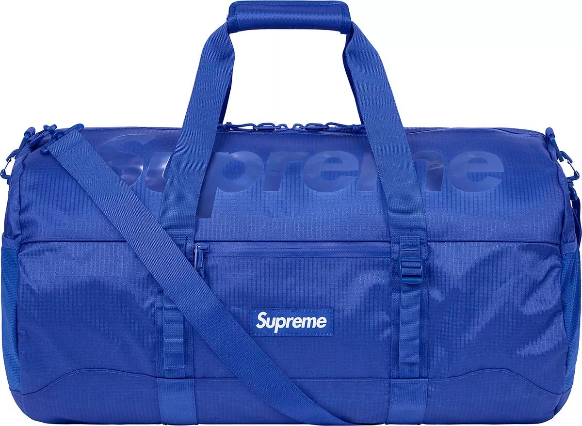 Sac de voyage Supreme Cordura SS21 Ripstop nylon bleu royal   100 % authentique   Neuf