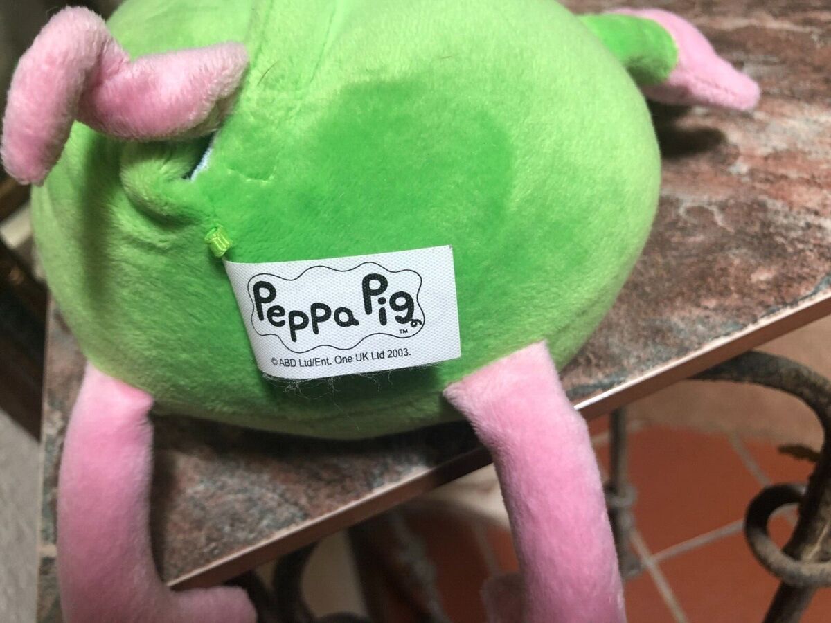 Dinossauro de Pelucia do George do Desenho Peppa Pig 20cm - Pelúcias HAS  Brasil