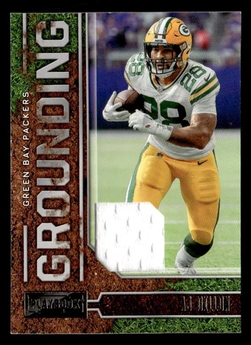 2022 Panini Playbook A. J. Dillon #G-15