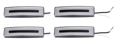 4 Stück 24V Weiß Glow-Style Front LED Licht Dach Kabine Visier für Scania 4 R P G