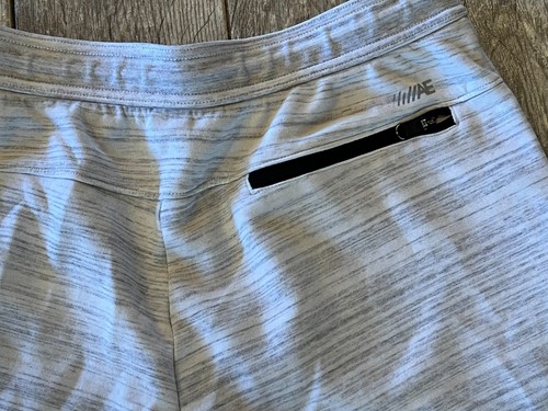 American Eagle AE Active 24/7 Jogger Shorts Size Large Fleece Knit Short Gray - Picture 6 of 6