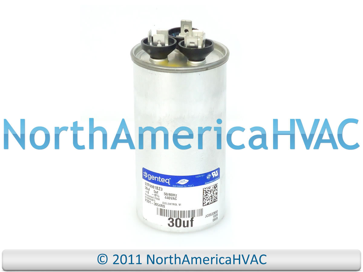 Capcom Capacitor 30+5 uF MFD - fits York Coleman 024-25888