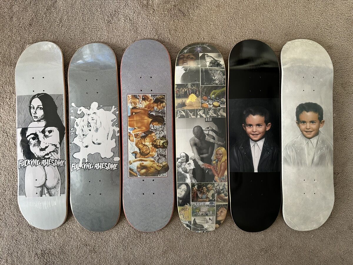 Fucking Awesome Dylan Painting Deck ディランリーダーペイン Fucking Awesome Dylan Painting Deck ディランリーダーペイン