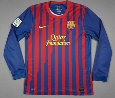 ウェア Barcelona 2011 2012  BARCELONA 2011 2012 HOME FOOTBALL SHIRT MENS NIKE JERSEY