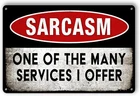 Funny Sarcastic Metal Tin Sign Man Cave Decor For Men Vintage Garage Sign Wall D
