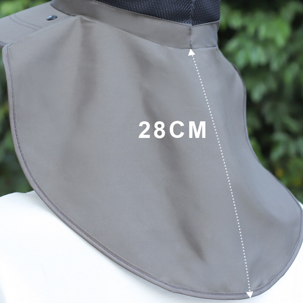 APL Unisex Halsklappen Visierhut Uv Schutz Breite Krempe Outdoor Maske Sommerhut 