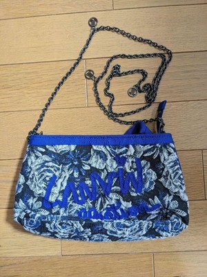 Lanvin chain bag unused floral pattern From Japan