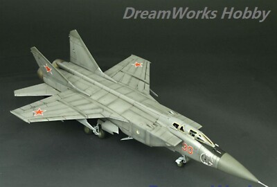 ICM Models MiG-31B Russian Interceptor Fighter Plastic Model Kit - 1/72 Scale, 108 Parts
